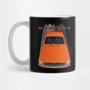 Ford Mustang Fastback 1968 - Orange Mug